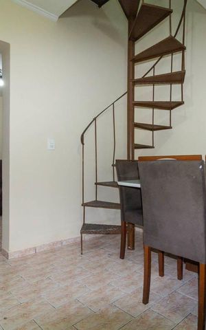 Casa para alugar com 60m², 2 quartos e sem vaga Casa para alugar com 60m², 2 quartos e sem vagaSala de Jantar