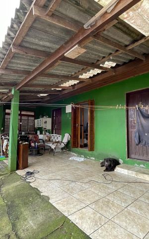 Casa à venda com 80m², 2 quartos e 1 vaga