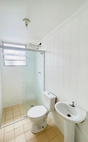 Apartamento para alugar com 42m², 2 quartos e 1 vaga Apartamento para alugar com 42m², 2 quartos e 1 vagaBanheiro
