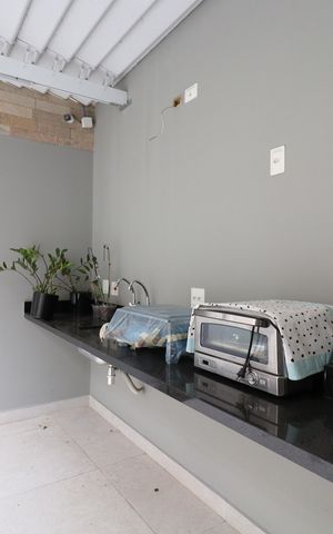 Casa para alugar com 300m², 3 quartos e 5 vagasÁrea gourmet