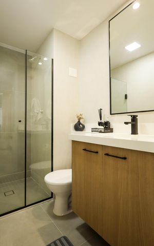 Apartamento à venda com 61m², 2 quartos e 1 vaga Apartamento à venda com 61m², 2 quartos e 1 vagaBanheiro Social