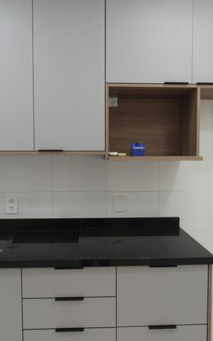 Apartamento para alugar com 62m², 2 quartos e 1 vagaCozinha e Área de Serviço