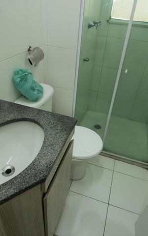 Apartamento para alugar com 62m², 2 quartos e 1 vagaBanheiro da Suíte