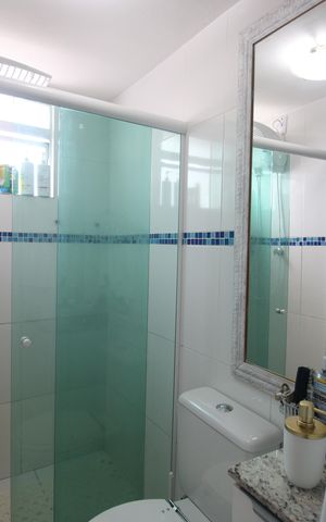 Apartamento para alugar com 60m², 2 quartos e 1 vagaBanheiro