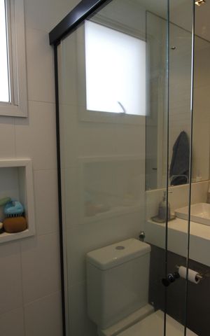 Apartamento à venda com 150m², 4 quartos e 3 vagasBanheiro do Quarto 4