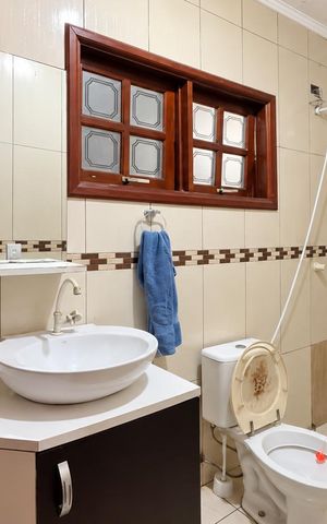 Casa para alugar com 100m², 1 quarto e 2 vagas Casa para alugar com 100m², 1 quarto e 2 vagasBanheiro