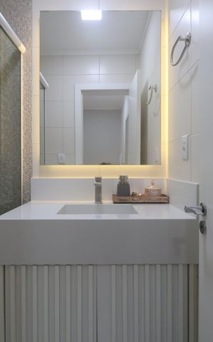 Casa para alugar com 80m², 3 quartos e 2 vagasBanheiro