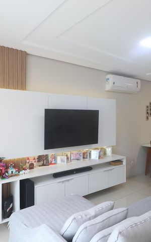 Casa para alugar com 80m², 3 quartos e 2 vagasSala