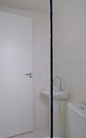 Apartamento para alugar com 48m², 2 quartos e sem vagaBanheiro