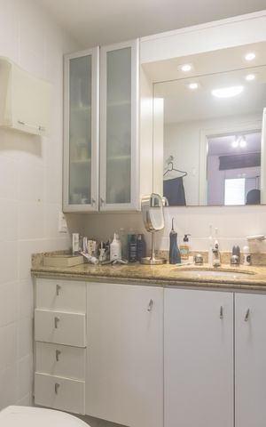 Apartamento para alugar com 105m², 3 quartos e 3 vagasBanheiro da Suíte