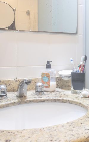 Apartamento para alugar com 105m², 3 quartos e 3 vagasBanheiro Corredor