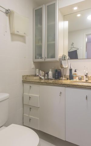 Apartamento para alugar com 105m², 3 quartos e 3 vagasBanheiro da Suíte
