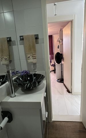 Apartamento à venda com 135m², 2 quartos e 1 vagaBanheiro Social