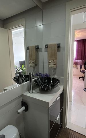 Apartamento à venda com 135m², 2 quartos e 1 vagaBanheiro Social