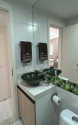 Apartamento à venda com 135m², 2 quartos e 1 vagaBanheiro da Suíte