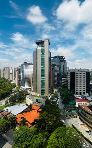 Apartamento à venda com 69m², 1 quarto e 2 vagas Apartamento à venda com 69m², 1 quarto e 2 vagasVista da Sala