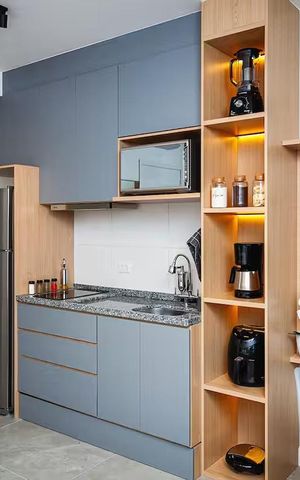 Apartamento à venda com 29m², 1 quarto e sem vaga Apartamento à venda com 29m², 1 quarto e sem vagaCozinha