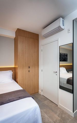 Apartamento à venda com 29m², 1 quarto e sem vaga Apartamento à venda com 29m², 1 quarto e sem vagaSala/Quarto
