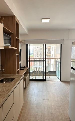 Studio para alugar com 28m², 1 quarto e sem vaga Studio para alugar com 28m², 1 quarto e sem vagaStudio