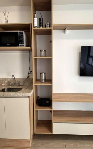 Studio para alugar com 28m², 1 quarto e sem vaga Studio para alugar com 28m², 1 quarto e sem vagaStudio