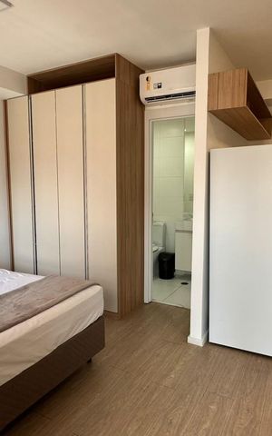 Studio para alugar com 28m², 1 quarto e sem vaga Studio para alugar com 28m², 1 quarto e sem vagaStudio