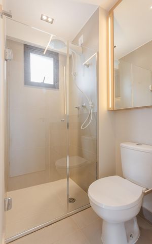 Studio para alugar com 33m², 1 quarto e sem vaga Studio para alugar com 33m², 1 quarto e sem vagaBanheiro