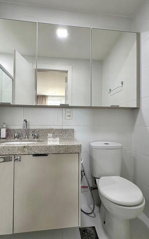 Apartamento à venda com 78m², 2 quartos e 1 vaga Apartamento à venda com 78m², 2 quartos e 1 vagaBanheiro da Suíte 2