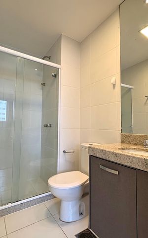 Apartamento à venda com 78m², 2 quartos e 1 vaga Apartamento à venda com 78m², 2 quartos e 1 vagaBanheiro da Suíte 1
