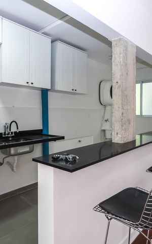 Studio para alugar com 40m², 1 quarto e sem vagaCozinha