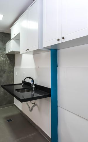 Studio para alugar com 40m², 1 quarto e sem vagaCozinha