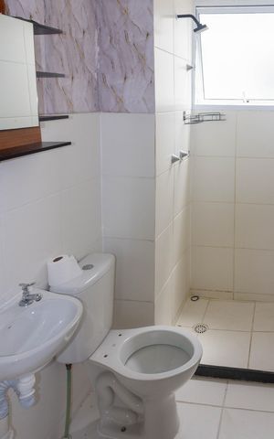 Apartamento para alugar com 43m², 2 quartos e 1 vaga Apartamento para alugar com 43m², 2 quartos e 1 vagaBanheiro