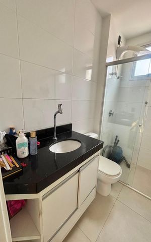 Apartamento à venda com 68m², 2 quartos e 2 vagas Apartamento à venda com 68m², 2 quartos e 2 vagasBanheiro Social