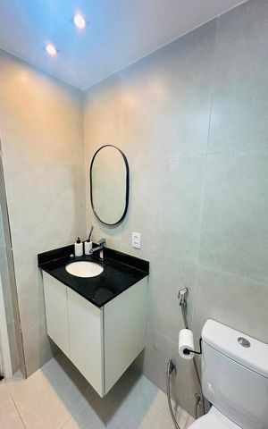 Apartamento à venda com 64m², 2 quartos e 1 vaga Apartamento à venda com 64m², 2 quartos e 1 vagaBanheiro