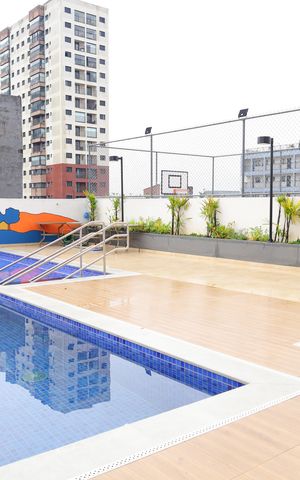 Apartamento para alugar com 39m², 2 quartos e 1 vagaÁrea comum - Piscina