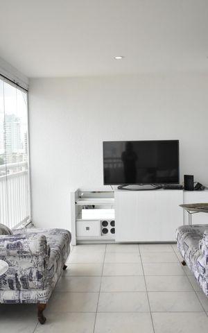 Apartamento para alugar com 104m², 2 quartos e 2 vagasSala