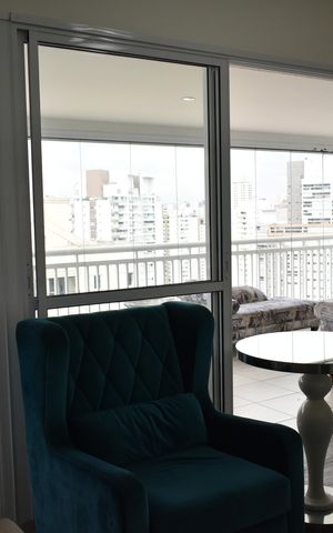 Apartamento para alugar com 104m², 2 quartos e 2 vagasSala