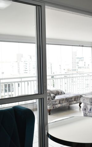 Apartamento para alugar com 104m², 2 quartos e 2 vagasSala