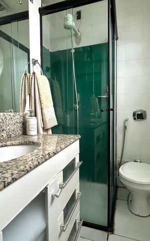 Apartamento para alugar com 80m², 2 quartos e 1 vagaBanheiro Suíte 