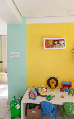 Apartamento à venda com 72m², 3 quartos e 2 vagas Apartamento à venda com 72m², 3 quartos e 2 vagasÁrea Comum - Espaço Kids