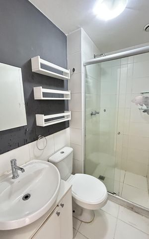 Apartamento à venda com 53m², 2 quartos e 1 vagaBanheiro da Suíte