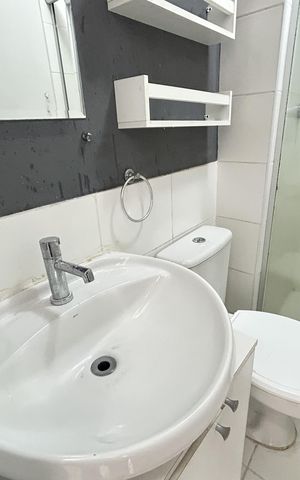 Apartamento à venda com 53m², 2 quartos e 1 vagaBanheiro da Suíte