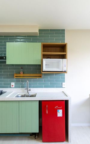 Apartamento para alugar com 24m², 1 quarto e sem vaga Apartamento para alugar com 24m², 1 quarto e sem vagaSala/Cozinha