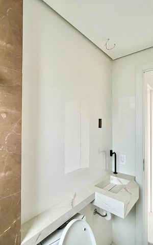 Apartamento à venda com 86m², 3 quartos e 2 vagas Apartamento à venda com 86m², 3 quartos e 2 vagasBanheiro Suíte
