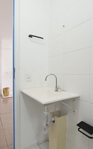 Apartamento para alugar com 36m², 1 quarto e sem vagaBanheiro
