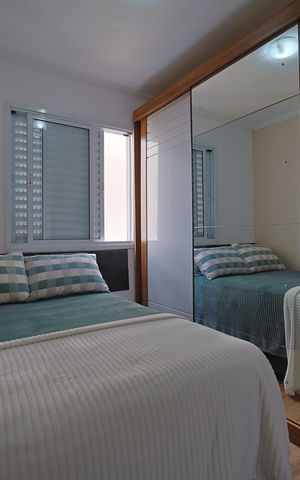 Apartamento à venda com 54m², 2 quartos e 1 vagaQuarto 1