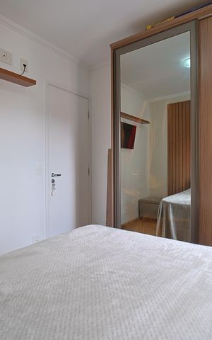Apartamento à venda com 54m², 2 quartos e 1 vagaQuarto 2