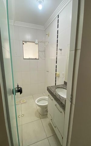 Casa para alugar com 90m², 3 quartos e 2 vagasBanheiro 1