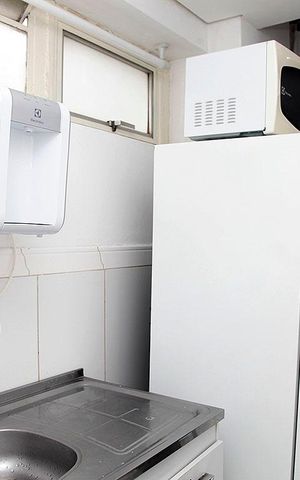 Apartamento à venda com 47m², 1 quarto e sem vagaCozinha + Área de Serviço