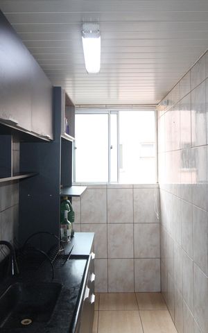 Apartamento para alugar com 36m², 2 quartos e 2 vagasCozinha