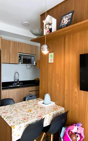 Apartamento para alugar com 36m², 2 quartos e sem vaga Apartamento para alugar com 36m², 2 quartos e sem vagaSala